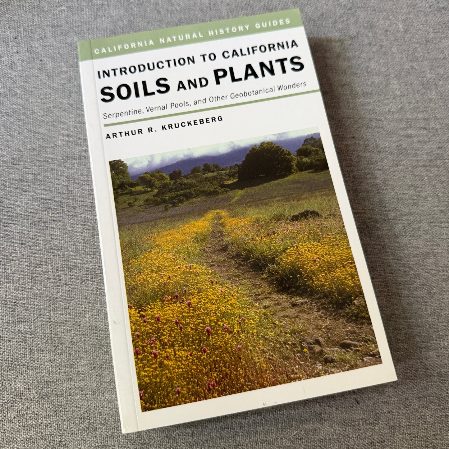 Soil and plants introduction of California book, new