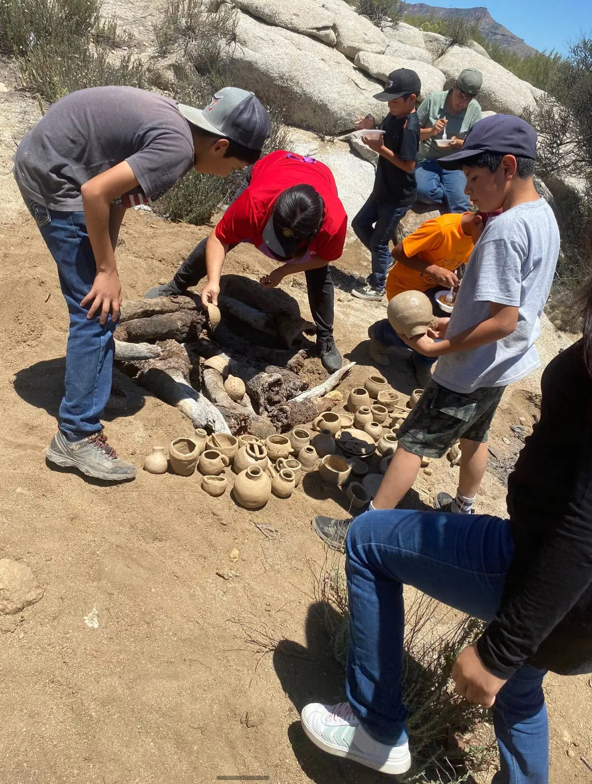 Clay pot, olla from Baja California
