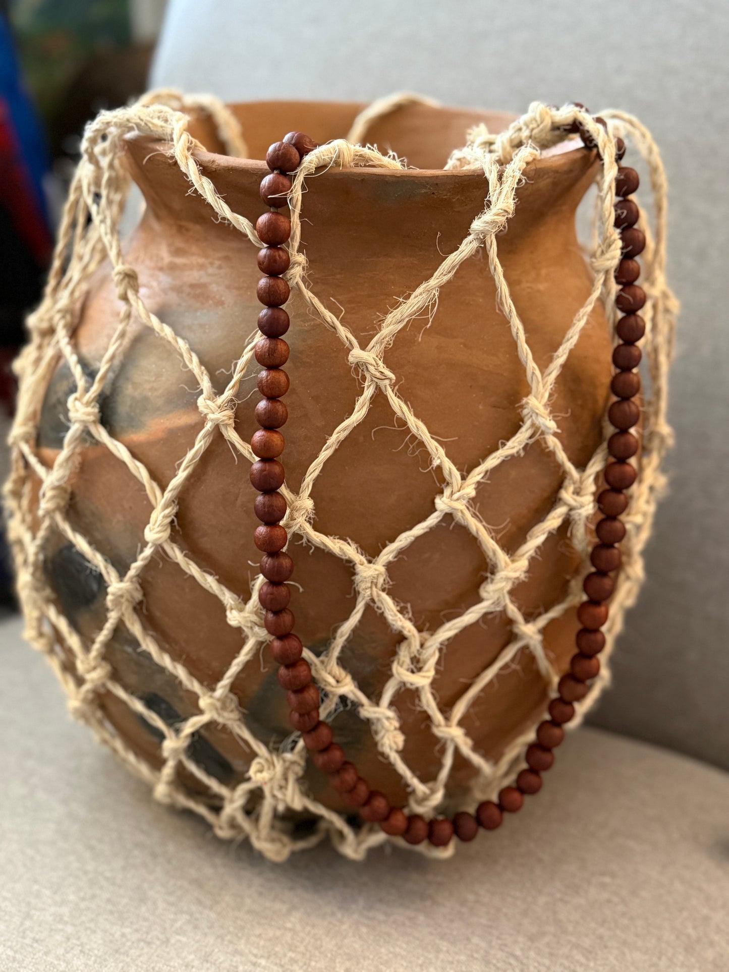 Big berry manzanita seed necklace