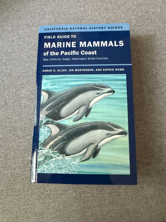 Marine mammals of California book, new