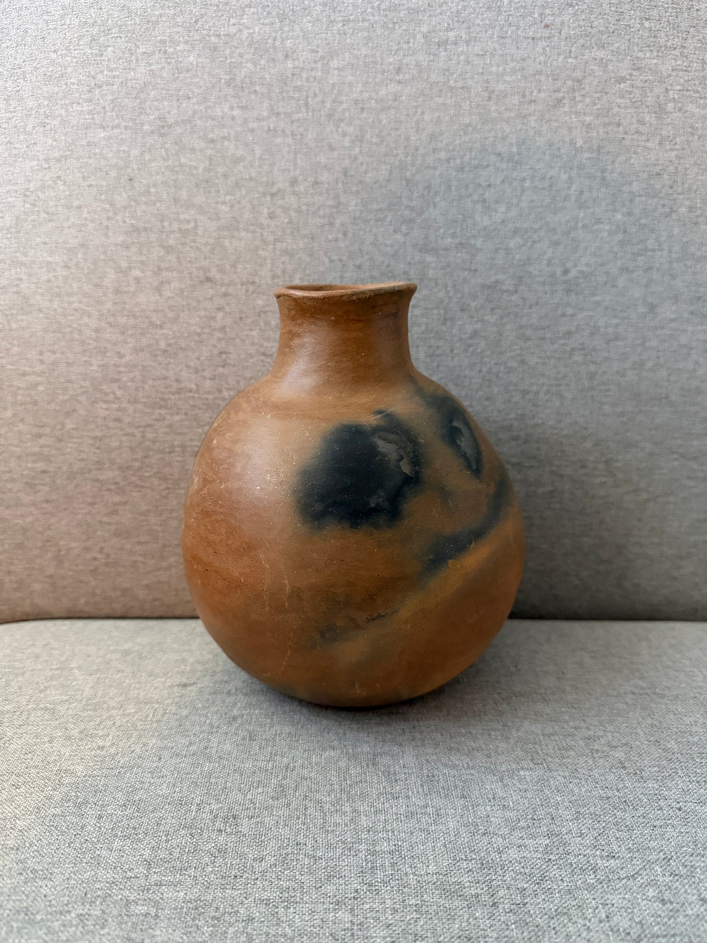 Clay olla pot from Baja California