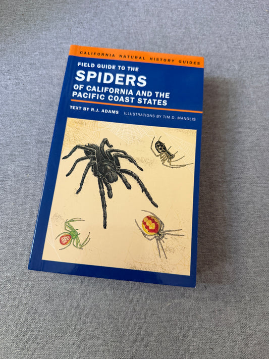 spiders of California book, new