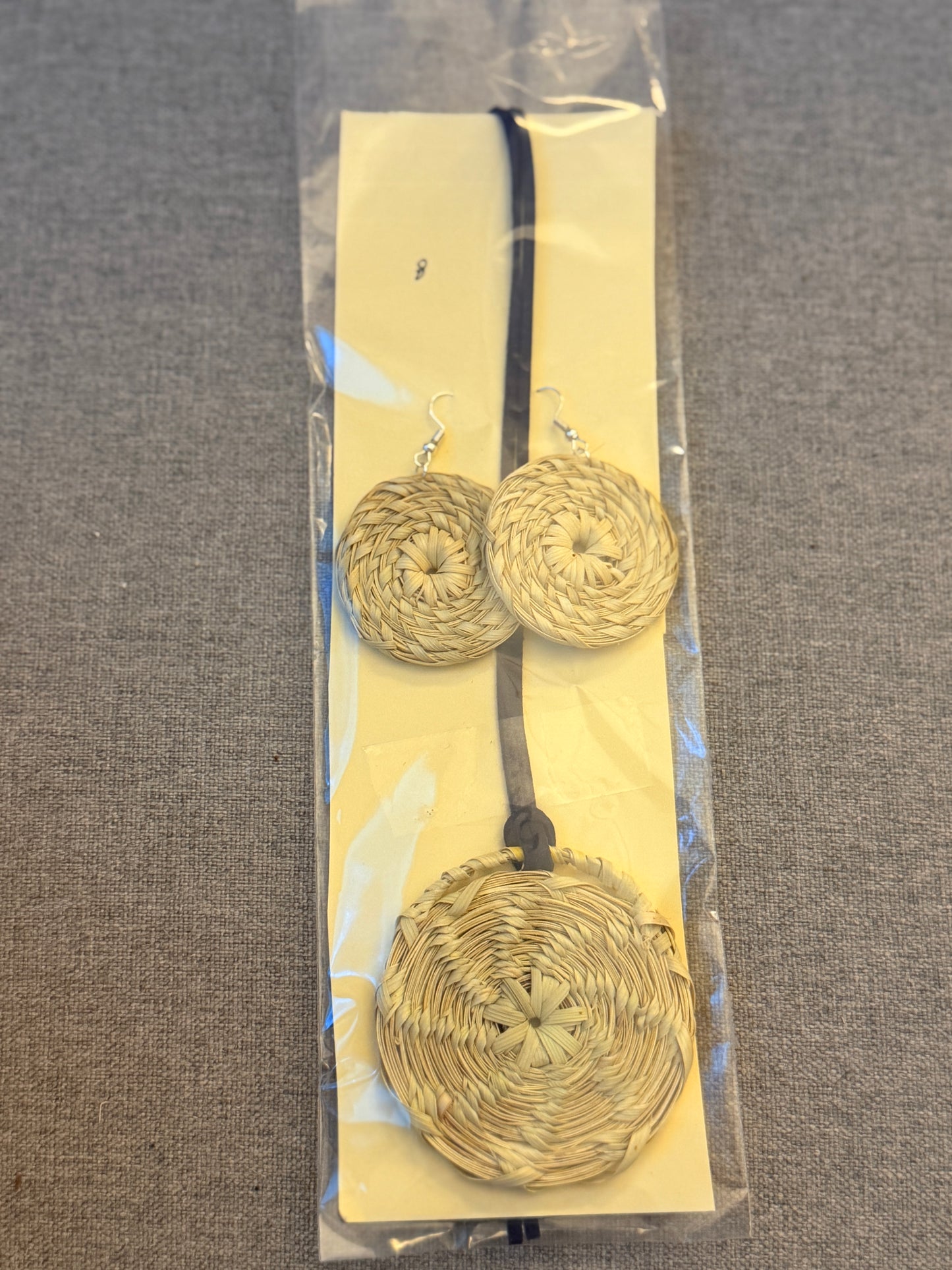 California fan palm - necklace and earrings set from Baja California 8