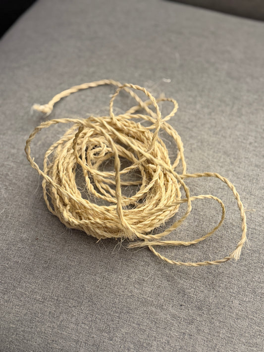 Mojave yucca hand made cordage from Baja California