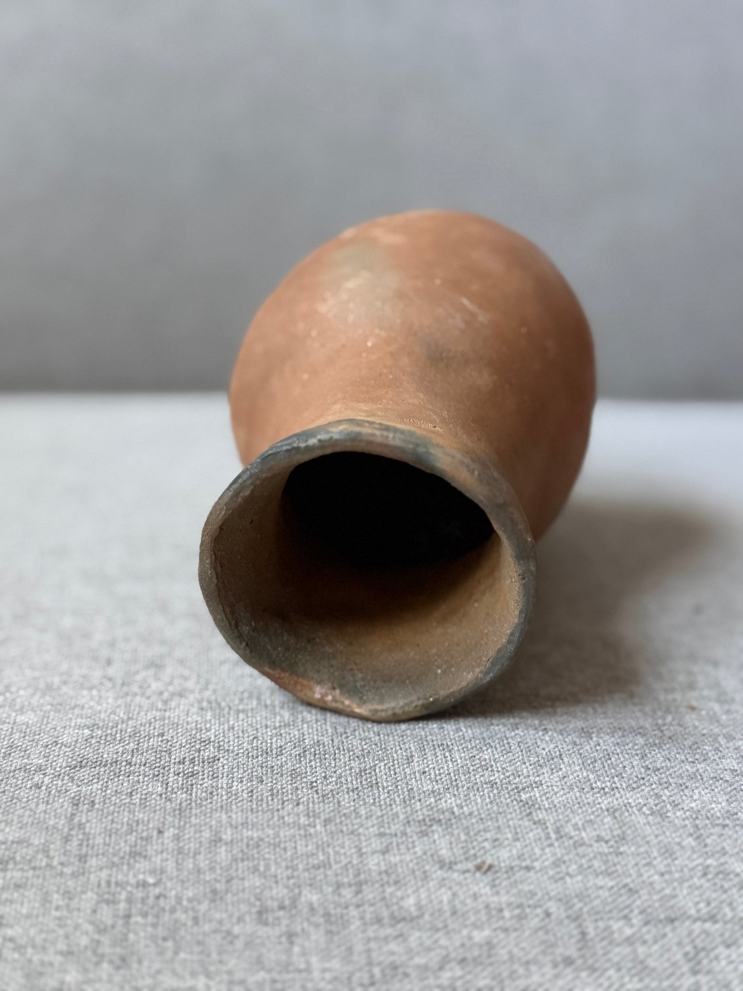 Clay olla pot from Baja California