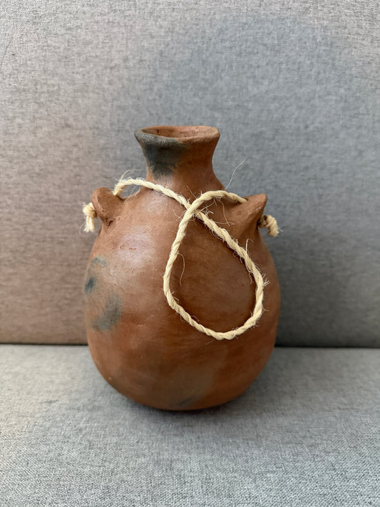 Clay water jug, olla from Baja California
