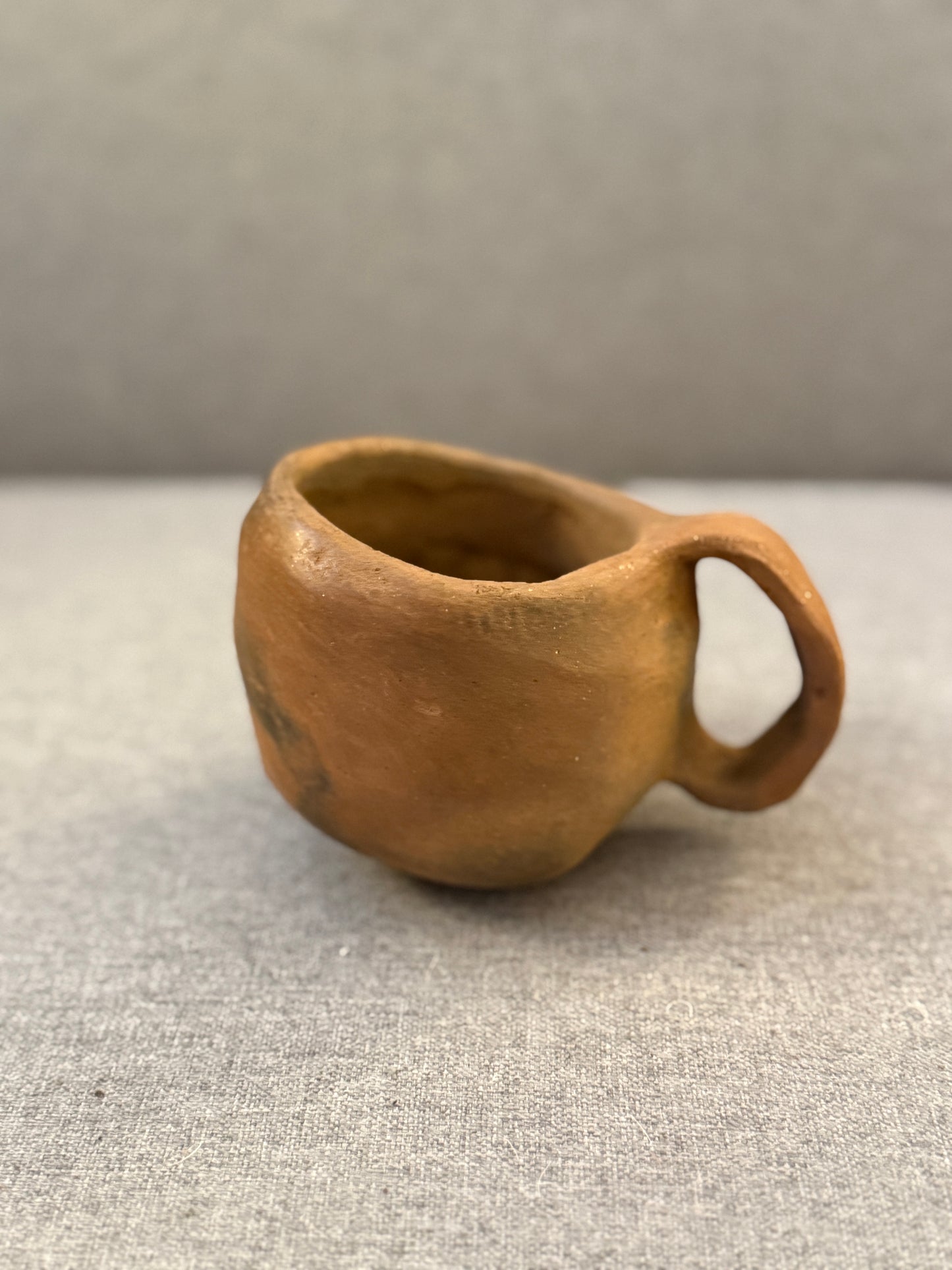 Clay mug, olla from Baja California