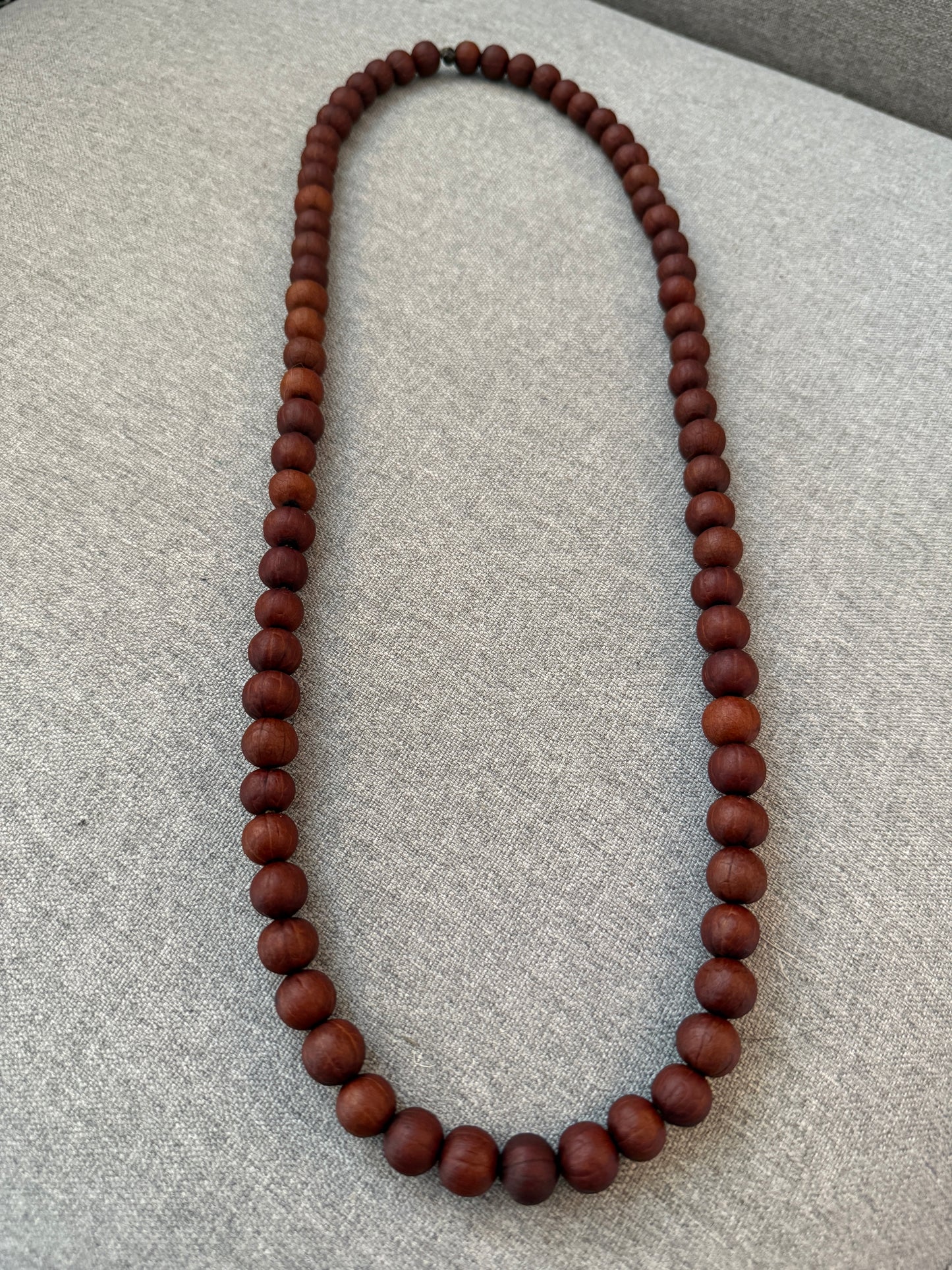 Big berry manzanita seed necklace