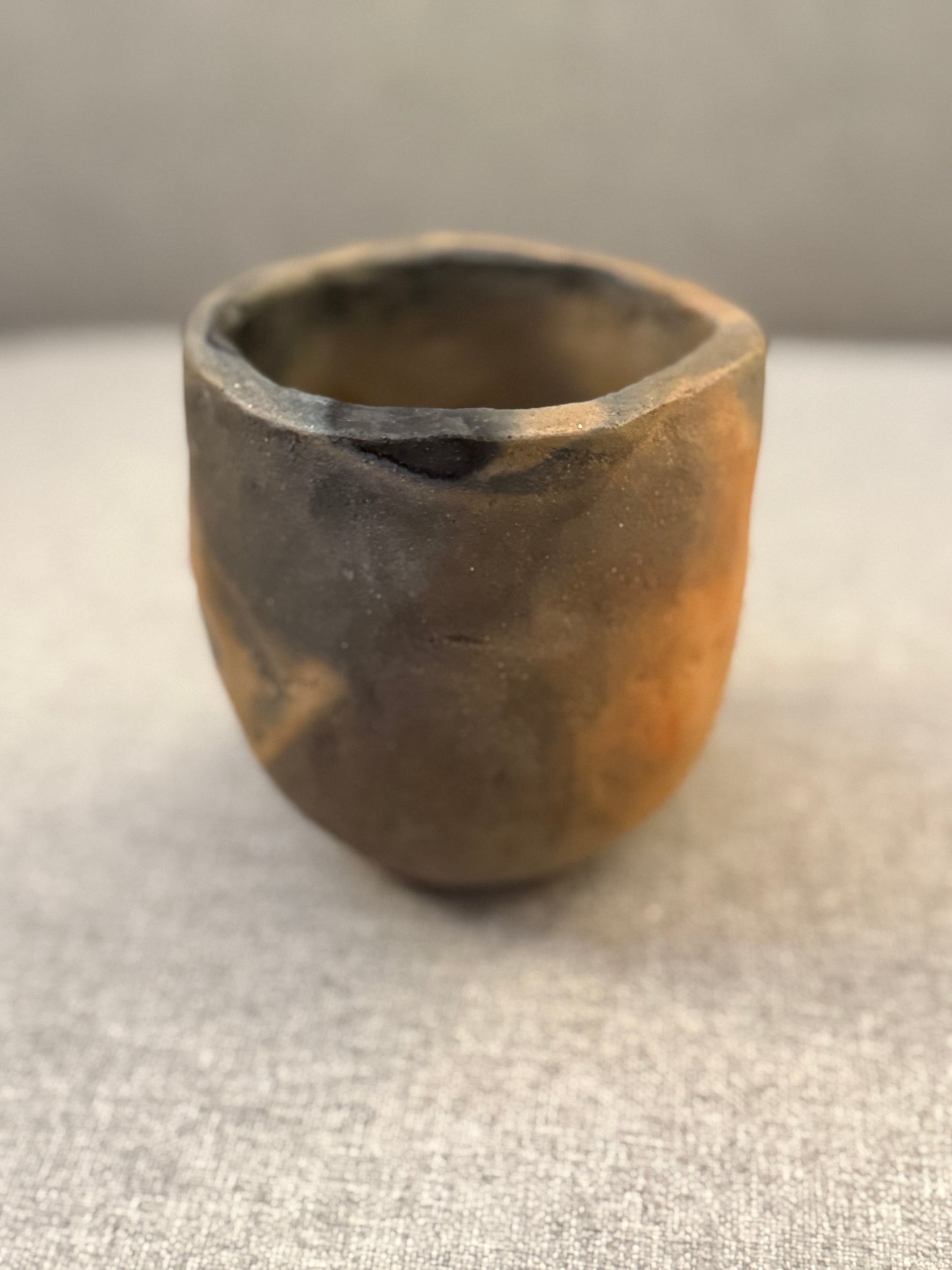 Clay cup, olla from Baja California