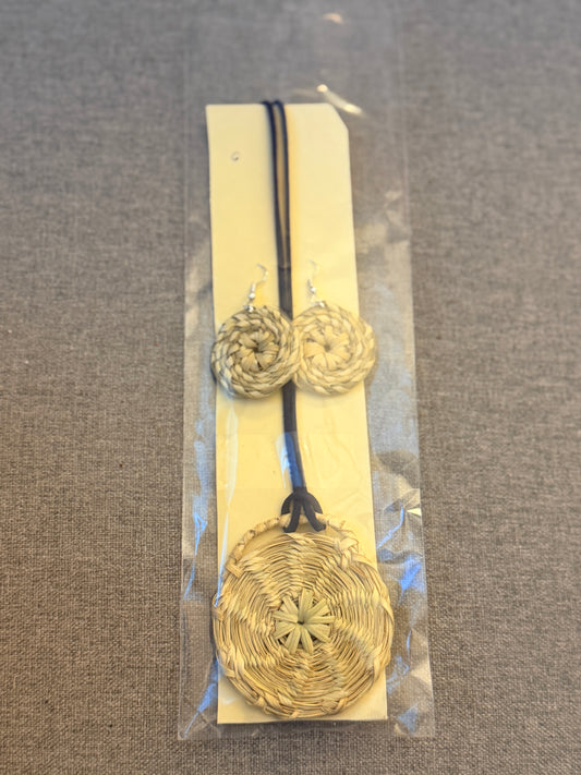 California fan palm - necklace and earrings set from Baja California 6