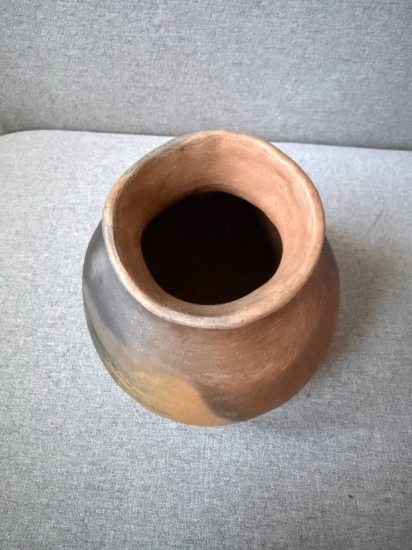 Clay olla pot from Baja California