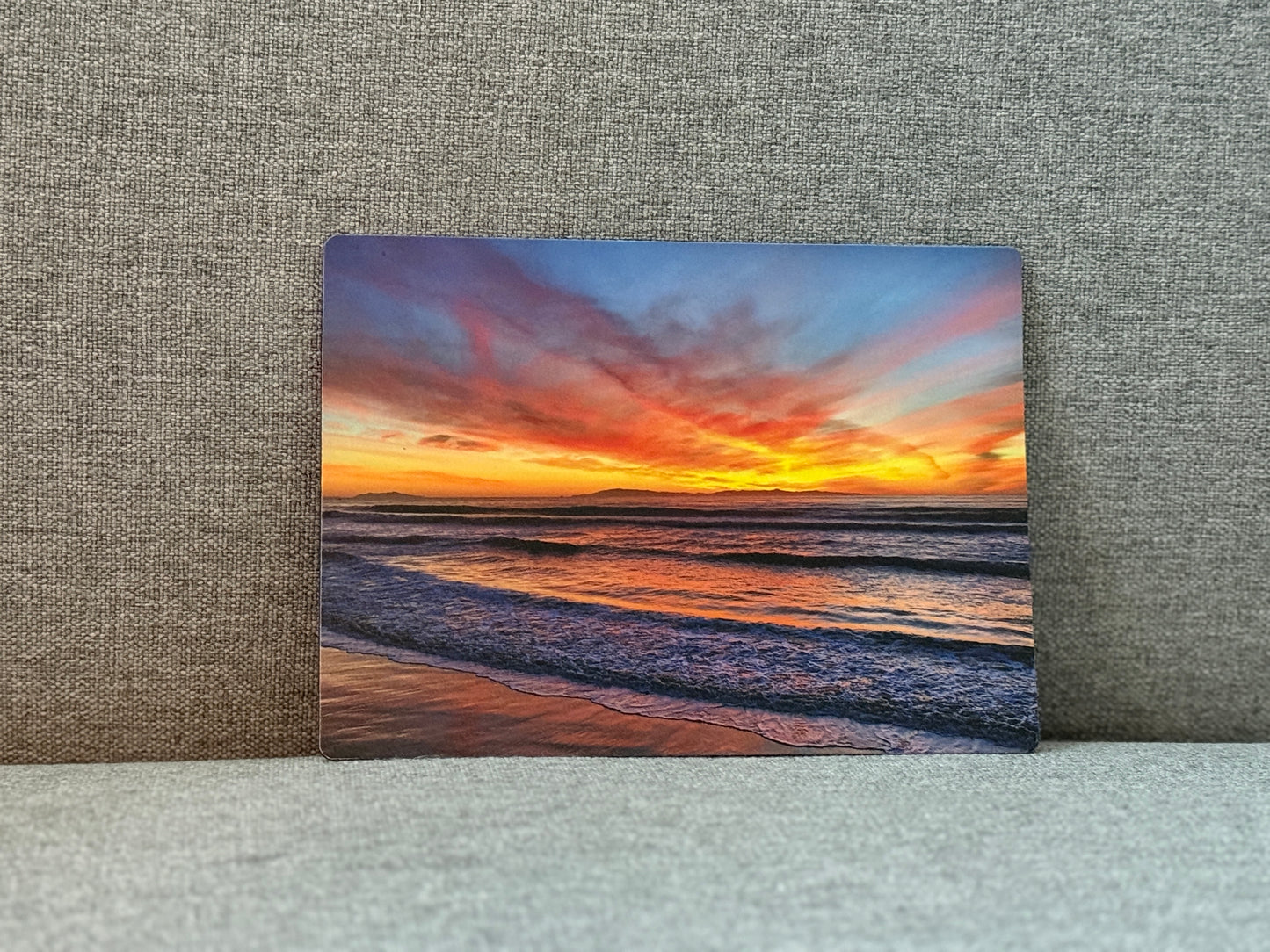 Magnet, Santa Barbara channel sunset.